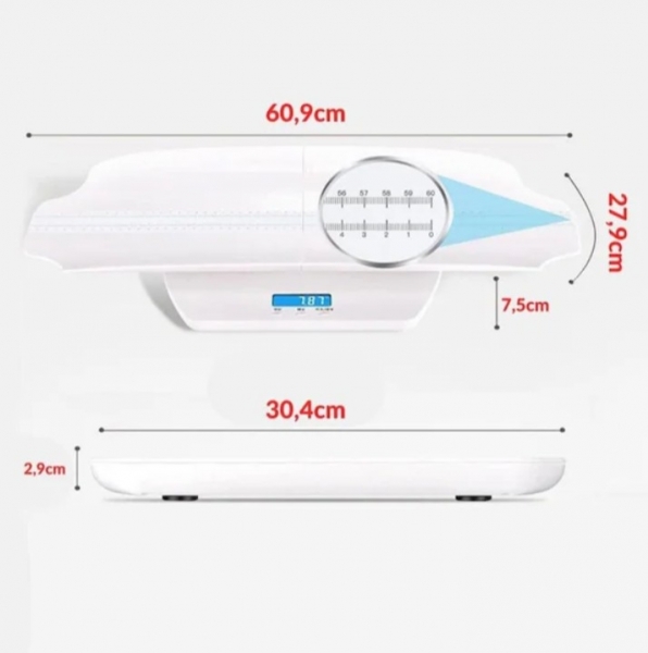 Techmaster ZY823 Dijital Bebek Tartısı
