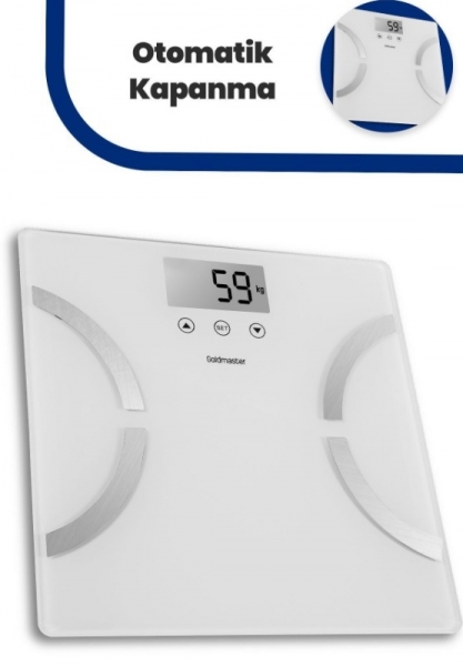 Goldmaster Formy Dijital Banyo Tartısı