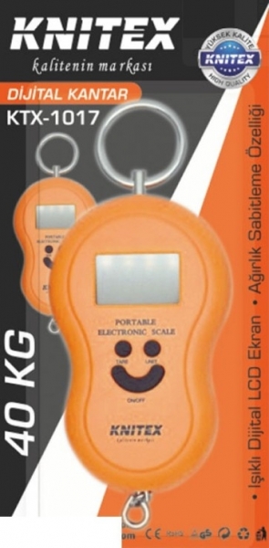 Knitex KTX-1017 Dijital Valiz Terazisi