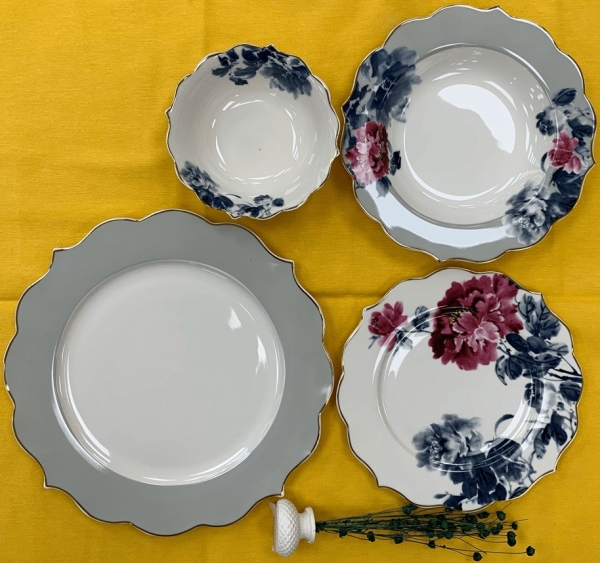 Arow Pink&More TR-3012 24 Parça Yemek Takımı