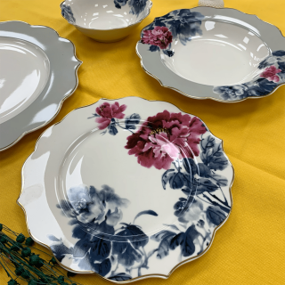 Arow Pink&More TR-3012 24 Parça Yemek Takımı