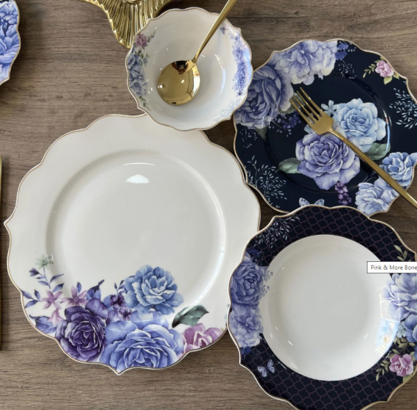 Arow Pink&More TR-2968 24 Parça Yemek Takımı