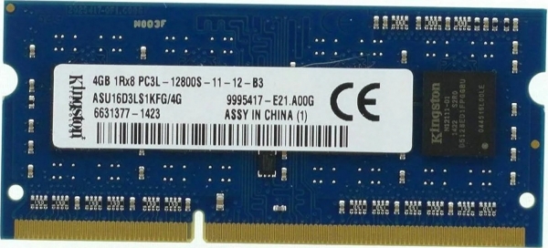 Kingston ASU16D3LS1KFG/4G 4 GB 1600 MT