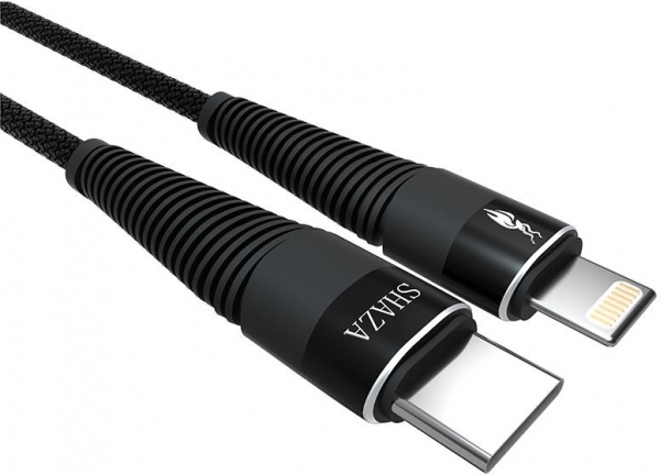 Shaza Lightning to Type-C 5A Şarj Kablosu (1 m)