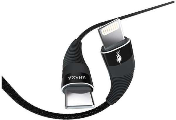 Shaza Lightning to Type-C 5A Şarj Kablosu (1 m)