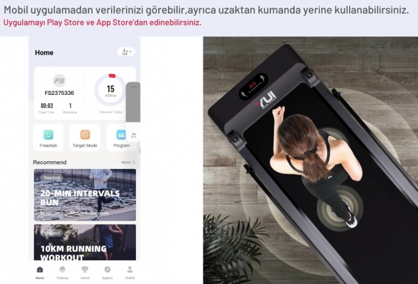 Walkingpad Xiaomi Yui Y1 Koşu Bandı