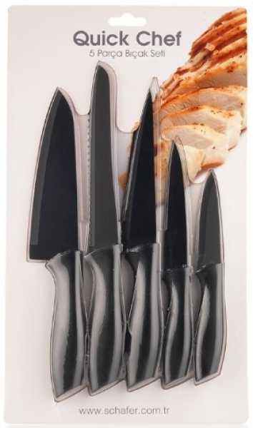 Schafer Quick Chef Bıçak Seti 5 Parça