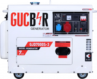 Güçbir GJD7000S-3 Dizel Jeneratör