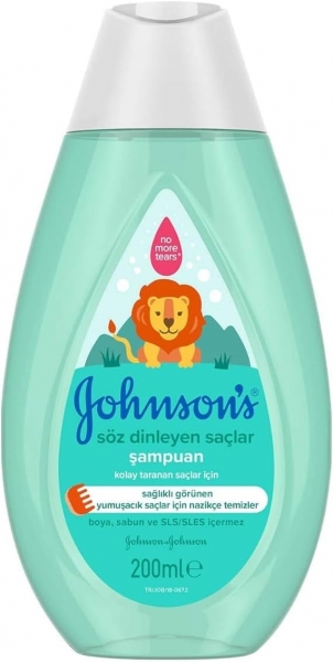 Johnson's Söz Dinleyen Saçlar 200 ml Şampuan