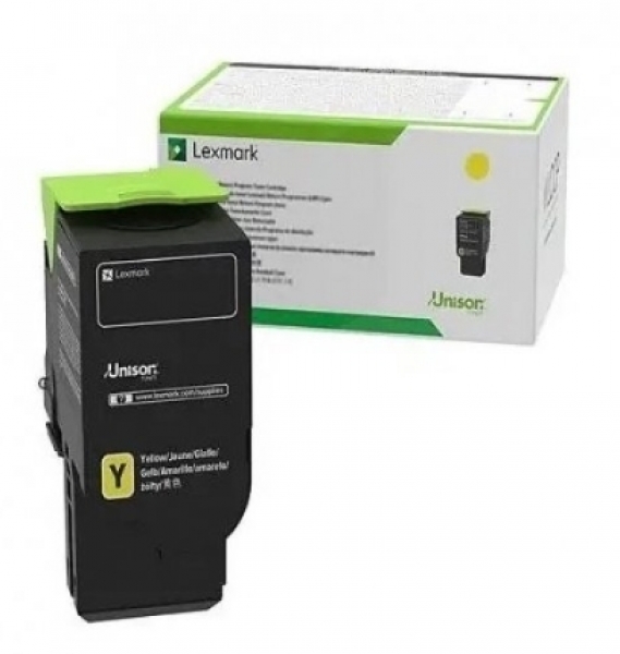 Lexmark 78C5UY0 Toner (Sarı)