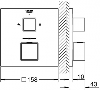 Grohe Grohtherm 24154AL0 Duş Bataryası