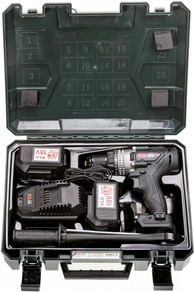 KL PRO KLPRO KLDM18BHX-50 Akülü Matkap (2 Akülü / 5 Ah)