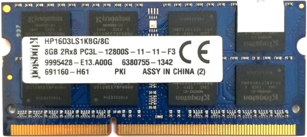 Kingston HP16D3LS1KBG/8G 8 GB 1600 MT