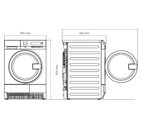 Electrolux Professional Mypro TE1120 Yoğuşturmalı Kurutma Makinesi