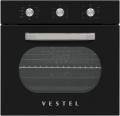 Vestel AF-6682 Retro Siyah Ankastre Fırın