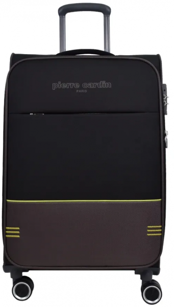 Pierre Cardin PC8200 Ultra Light Hafif Lüx Kumaş Büyük ve Kabin Boy 2'li Valiz Seti