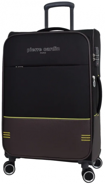 Pierre Cardin PC8200 Ultra Light Hafif Lüx Kumaş Büyük ve Kabin Boy 2'li Valiz Seti