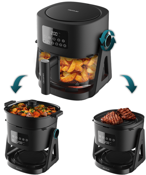 Cecotec Cecofry Flip&Grill Air Fryer Fritöz