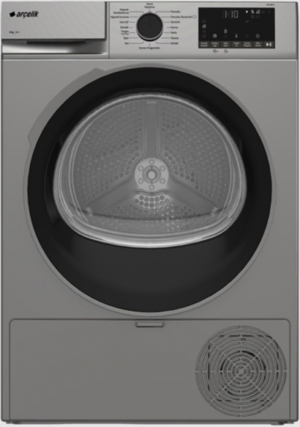Arçelik 900 KMX S Isı Pompalı Kurutma Makinesi (Gümüş)