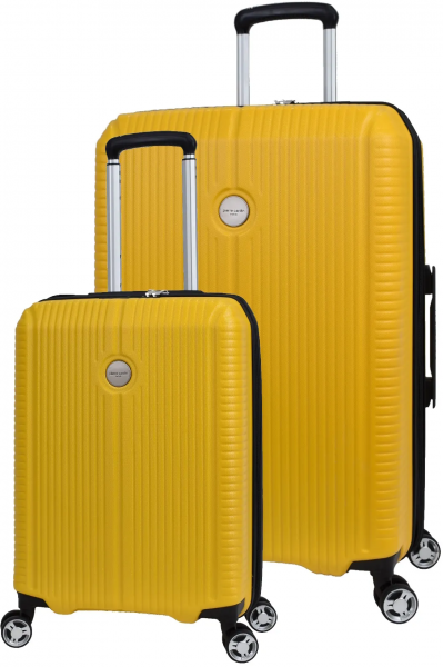 Pierre Cardin PC6500 Lüx ABS Büyük ve Kabin Boy 2'li Valiz Seti