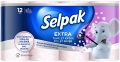 Selpak Extra Banyo Ferahlatma Tuvalet Kağıdı 12 Rulo Tuvalet Kağıdı