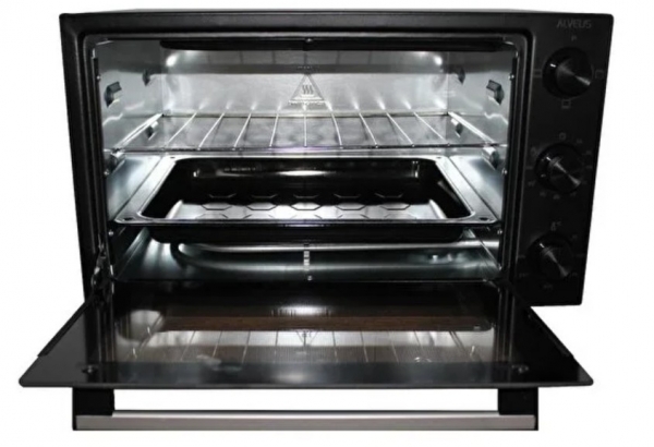 Alveus 36 Lt Siyah Mini Fırın