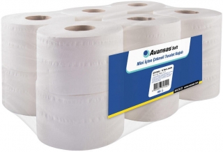 Avansas Soft Mini İçten Çekmeli Tuvalet Kağıdı 12 Rulo