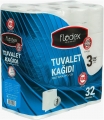Flodex 3 Katlı Tuvalet Kağıdı 32 Rulo resim