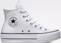 Converse Chuck Taylor All Star Leather Platform resim