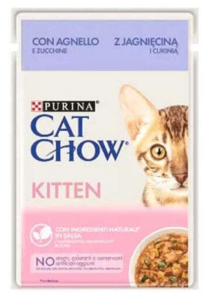 Cat Chow Yavru Kuzu Etli 85 gr Kedi Maması
