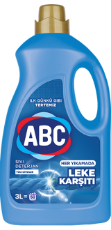 ABC Leke Karşıtı Sıvı Çamaşır Deterjanı 50 Yıkama