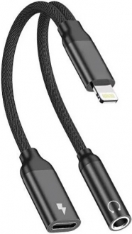 Tonex SX-06 Lightning to Lightning 3.5mm AUX Dönüştürücü