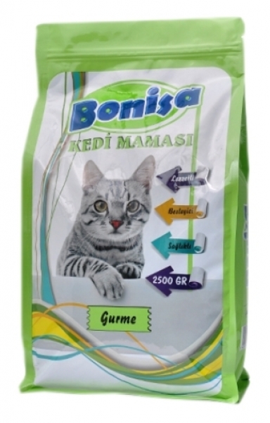 Bonisa Gurme 2.5 kg Kedi Maması