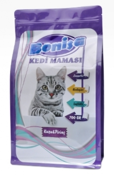 Bonisa Kuzu Etli Prinçli 700 gr Kedi Maması