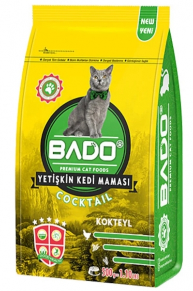 Bado Kokteyl Yetişkin 1.5 kg Kedi Maması