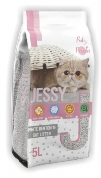 Jessy Bebek Pudralı 5 lt Kedi Kumu (5 lt)