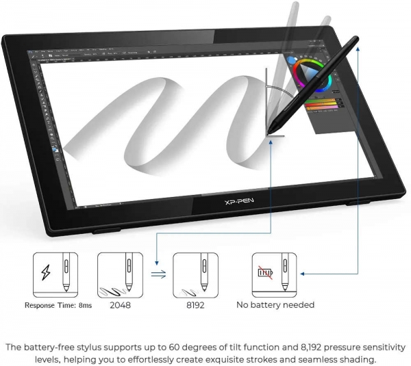 XP-Pen Artist 22 (2 Gen) Grafik Tablet