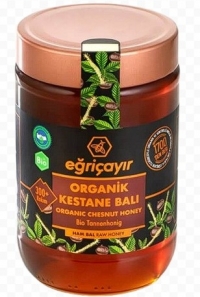 Eğriçayır Organik Kestane Balı 850 gr resim