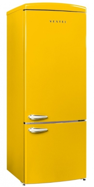 Vestel RETRO NFK52111 Buzdolabı (Sarı)