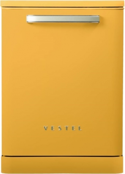Vestel BM 5001 Retro Bulaşık Makinesi (Sarı)