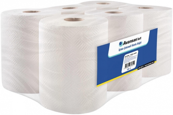 Avansas Soft İçten Çekmeli Kağıt Havlu 6 Rulo