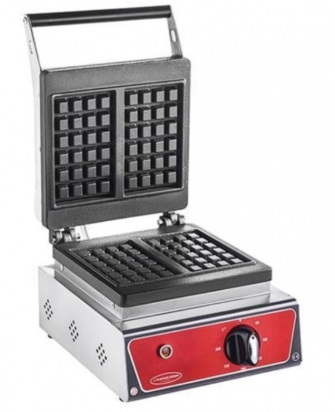 Karacasan 2'li Kare Waffle Makinesi