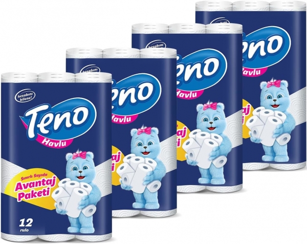 Teno Avantaj Paketi Kağıt Havlu 48 Rulo