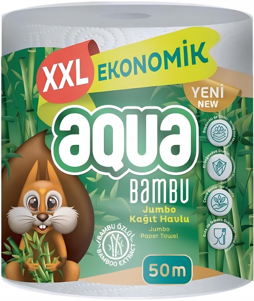 Aqua XXL Bambu Jumbo Kağıt Havlu