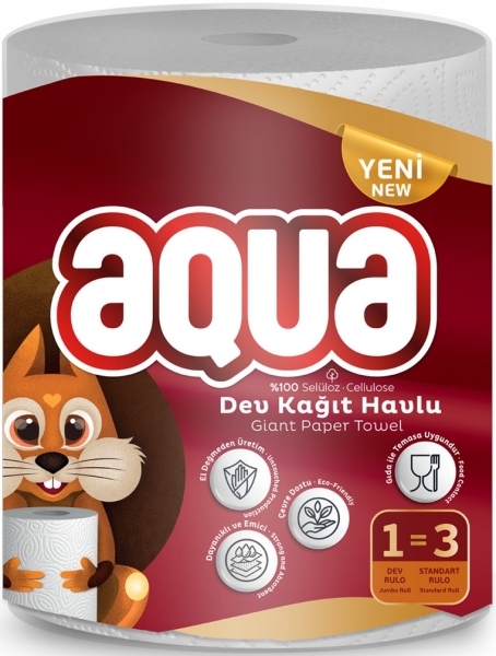 Aqua 1=3 Dev Kağıt Havlu