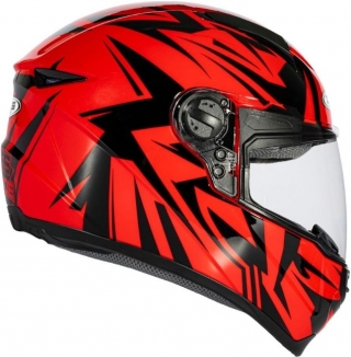 Zeus ZS-811A AL-34 Red Black