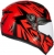 Zeus ZS-811A AL-34 Red Black
