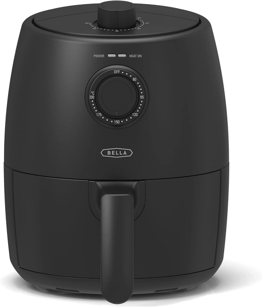 Bella 17725 2QT 2 Knob Air Fryer Fritöz