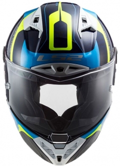 LS2 Explorer C Karbon Frontier Mavi-Neon Sarı