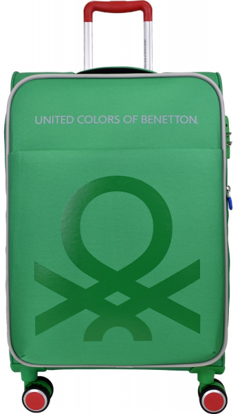 United Colors Of Benetton BNT2200 Ultra Light Hafif Lüx Kumaş Büyük Boy Valiz